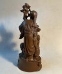 Hand Carved 6" Vintage Chinese Soapstone Figurine