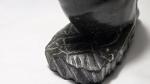 Vintage Inuit Soapstone Bird Carving 6¼