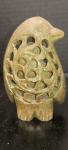 3 Soapstone Animal Carvings with Babies Inside