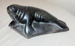Vintage Large Soapstone Walrus Sculpture from Canada