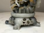 Chinese Soapstone Bird Sculpture - Vintage Design