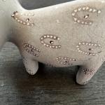 Hand-Carved Soapstone Elephant Figurine - Lucky Trunk Up