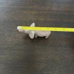 Hand-Carved Soapstone Elephant Figurine - Lucky Trunk Up