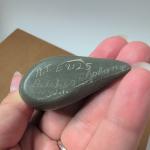 Green Soapstone Loon Carving by Belcher