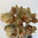 Chinese Soapstone Hand Carved Lotus Flower Sculpture