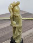 Vintage Chinese Soapstone Shou Lau Figure
