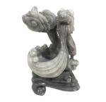 Vintage Chinese Soapstone Dragon Statue 7.5