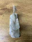 Hand-Carved Chinese Dragon Soapstone Sculpture with Pearl