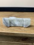 Hand-Carved Chinese Dragon Soapstone Sculpture with Pearl