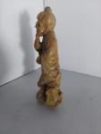 Antique 6” Chinese Soapstone Wiseman Figure