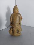 Antique 6” Chinese Soapstone Wiseman Figure