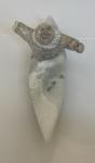 Ekemo Soapstone Eskimo Kayaker Sculpture
