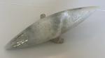 Ekemo Soapstone Eskimo Kayaker Sculpture