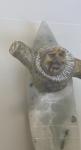 Ekemo Soapstone Eskimo Kayaker Sculpture