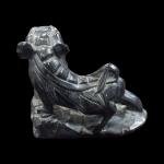 Antique Soapstone Foo Dog Statue