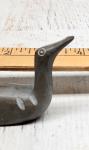 Inuit Loon Bird Soapstone Carving Sculpture
