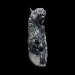 Antique Soapstone Foo Dog Statue