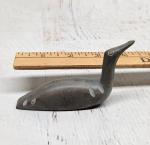 Inuit Loon Bird Soapstone Carving Sculpture