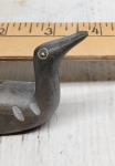 Inuit Loon Bird Soapstone Carving Sculpture