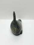 Inuit Carved Green Soapstone Seal Figurine