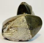 African Green Soapstone Tribal Man Bust Sculpture