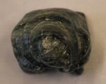 Inuit Soapstone Carving of a Man, Signed