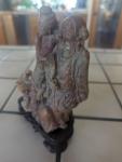 Vintage Hand-Carved Chinese Soapstone Figurine