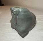 Vintage Large Soapstone Carving of Canadian Walrus