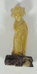 Chinese Lady Vintage Soapstone Carving