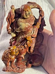 Vintage 6-Inch Chinese Soapstone Carving