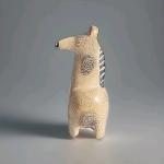 Soapstone Giraffe Figurine - 3.5" African Art