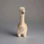 Soapstone Giraffe Figurine - 3.5" African Art