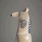 Soapstone Giraffe Figurine - 3.5" African Art