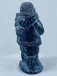 Vintage 80s Inuit Wolf Soapstone Carving