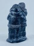 Vintage 80s Inuit Wolf Soapstone Carving