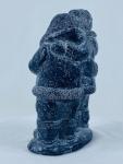 Vintage 80s Inuit Wolf Soapstone Carving