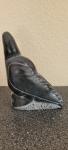 Inuit Soapstone Duck Bird Carving Art 9