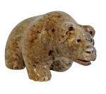 Inuit Soapstone Bear Carving Figurine