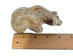 Inuit Soapstone Bear Carving Figurine