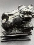 Vintage Soapstone Foo Dog Guardian Lion Seals