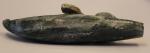 Inuit Soapstone Kayak Carving with Seal - 5.75