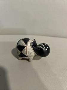 Adorable Hand-Carved Soapstone Hippo Statue