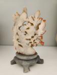 Hand-Carved Vintage Chinese Soapstone Phoenix Sculpture