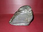 Inuit Hand Carved Soapstone Polar Bear Sculpture