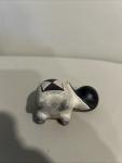 Adorable Hand-Carved Soapstone Hippo Statue