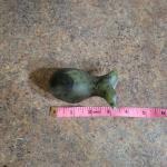 Vintage Soapstone Whale Carving - Unique Art Piece