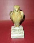 Hand Carved Soapstone Maltese Falcon Eagle Statue