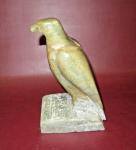 Hand Carved Soapstone Maltese Falcon Eagle Statue