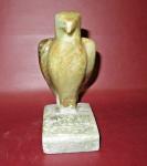 Hand Carved Soapstone Maltese Falcon Eagle Statue