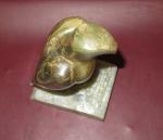 Hand Carved Soapstone Maltese Falcon Eagle Statue